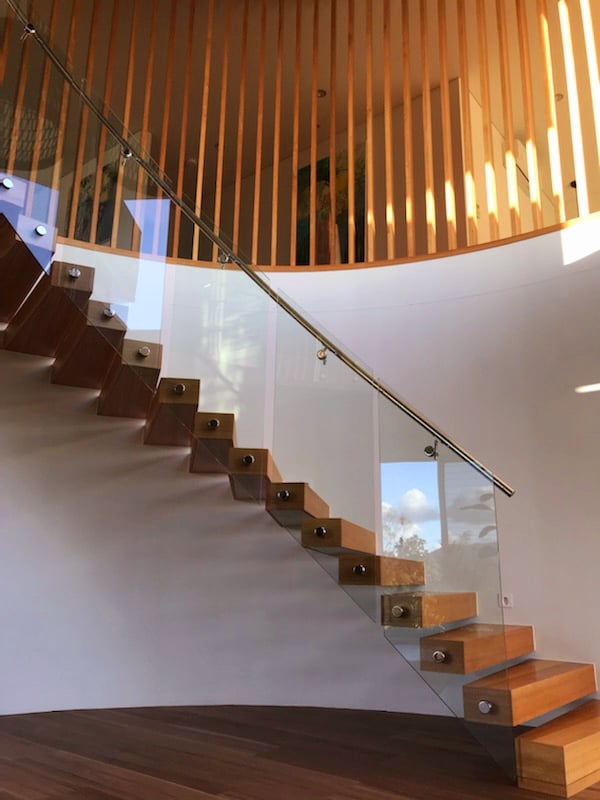 Modern Stair Design - Glass & Glazing in Cannonvale, QLD