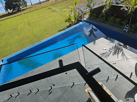 Glass Frameless Balustrade — Glass & Glazing in Cannonvale, QLD